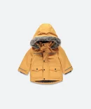 Boys Yellow Hooded
